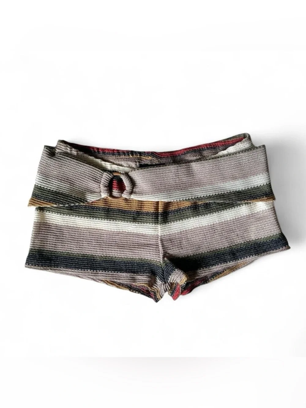 Striped Two-Piece Shorts Set